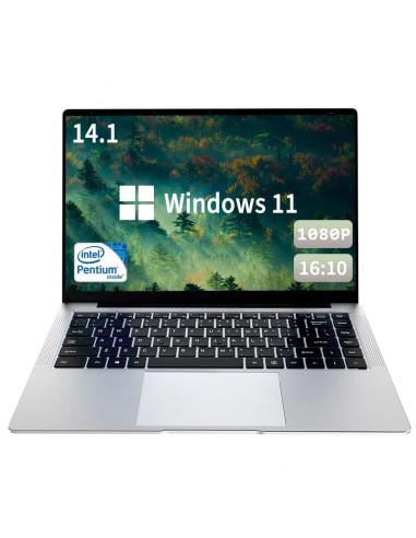 Portátil con Windows 11 Intel Pentium N3700 16GB 14,1 GB SSD