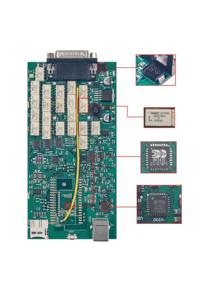 Autocom CDP+ Delphi 1 placa