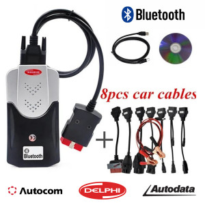 Pack Autocom Delphi Autodata CDP+  8 Cables | USB