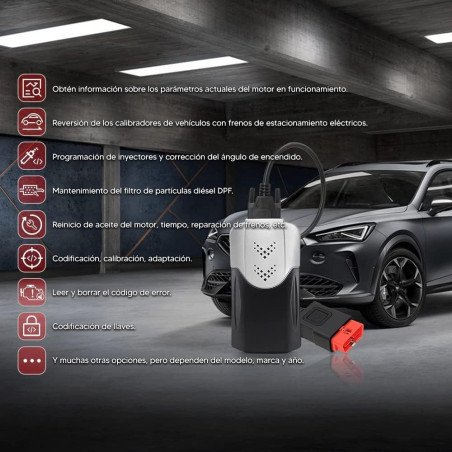 Delphi Autocom CDP+ 2 Placas - OBD2 - Bluetooth + USB | Herramienta de diagnóstico