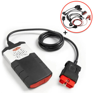 Autocom cdp+ bluetooth y usb + 8 Cables Coche