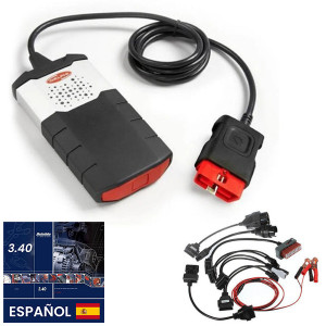 Pack: Autocom Delphi CDP+ | 8 Cables | + Autodata | USB