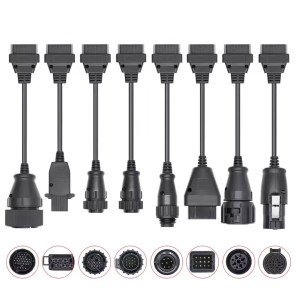 Kit 8 Cables OBD para Camiones – Diagnóstico Profesional 2