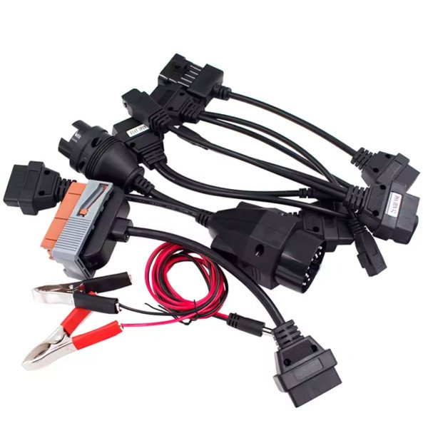 Kit de 8 Cables Coche Adaptadores OBD2 Diagnóstico Automotriz