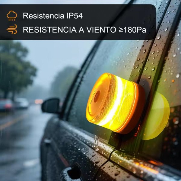 Baliza V16 Homologada con GPS DGT 3.0 – Luz de Emergencia
